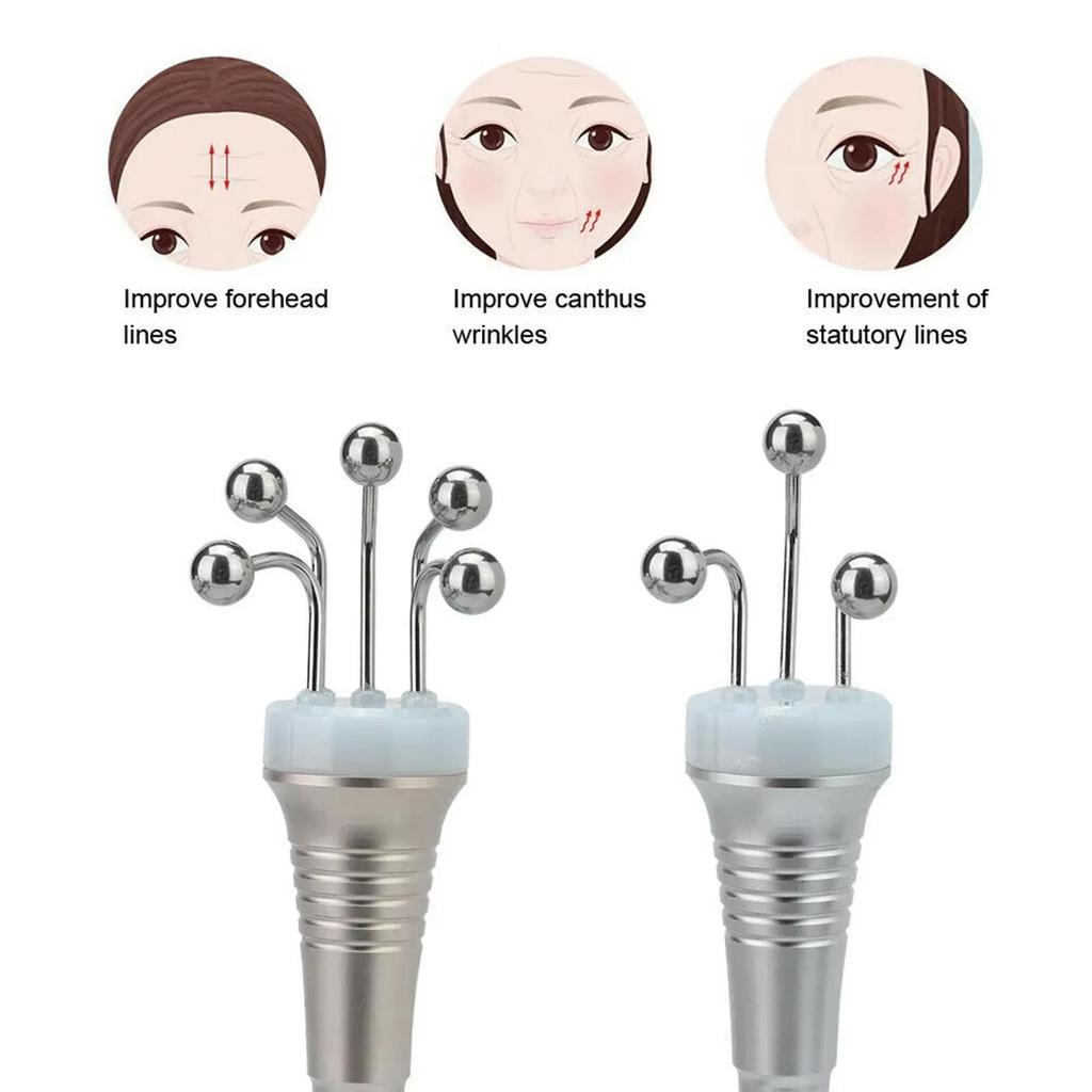Аппарат 3 в 1 RF BIO микротоковый для подтяжки лица, лифтинга, против старения, удаления морщин, для омоложения лица, вибромассажер, косметический аппарат