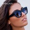 Retro Cat Eye Sunglasses Women UV400 Metal Hinge
