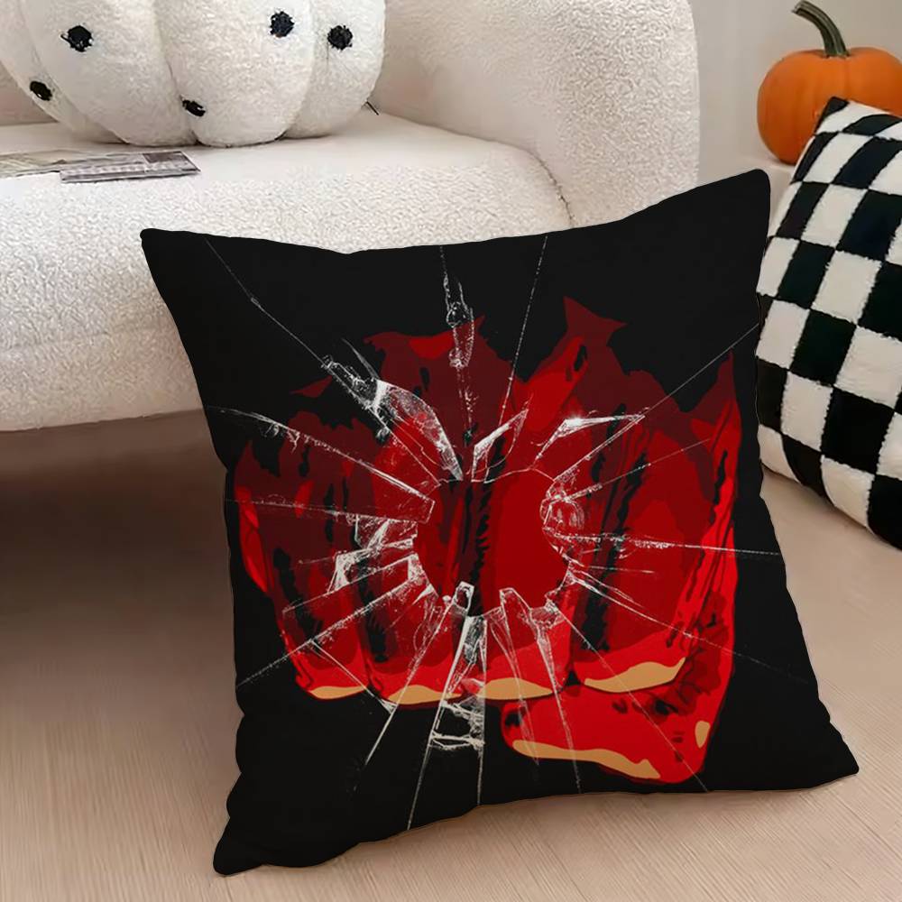 One-Punch Man Pillow Case Pattern Printed Pillowcase For Living Room Sofa Cushion Cover