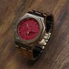 Casio Мужские часы Red Series GA-2100-4A с жидкокристаллическим и аналоговым двойным дисплеем(Watch3--)