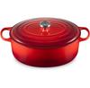 Cast Iron Roaster Le Creuset Signature Oval 35cm Cherry Red 8.9l (21178350602430)