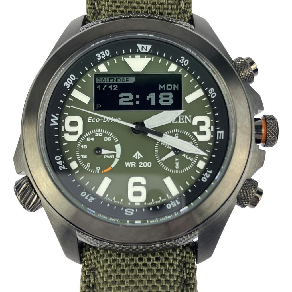 Citizen Promaster серия LAND Без заметных царапин или U822-008MS04/JV1005-02W - пятен