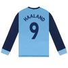 Manchester City FC Boys Erling Haaland 9 Long Pyjama Set