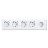 Type 82 Tempered Glass EU Smart WiFi Socket with A+C Charging and Alice Voice Control