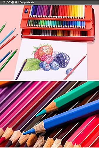 Faber-Castell Oil-Based Colored Pencils, Castle Series, 100 Colors [Parallel Import]. Perfect for illustration, design, drawing, and doodling. For adu
