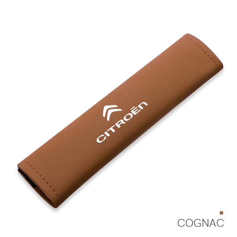 Car Seat Belt Cover Leather Shoulder Protection Cover For Citroen Celysee C6 C3 C5 C2 C4 Aircross Picasso Cactus Berlingo Saxo