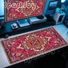 Retro Persian Pattern Mouse Pad Large AntiSlip Rubber Gaming Mousepad Durable Table Mat Edge Office And Gamer Long Desk Mats