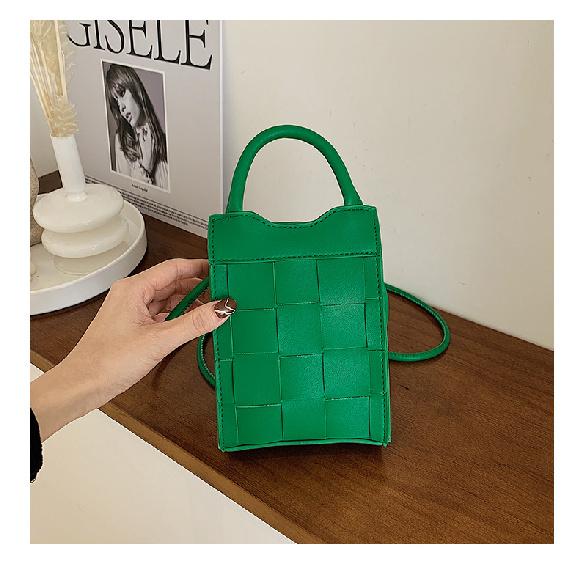 Fashion Woven Trend Mobile Phone Bag