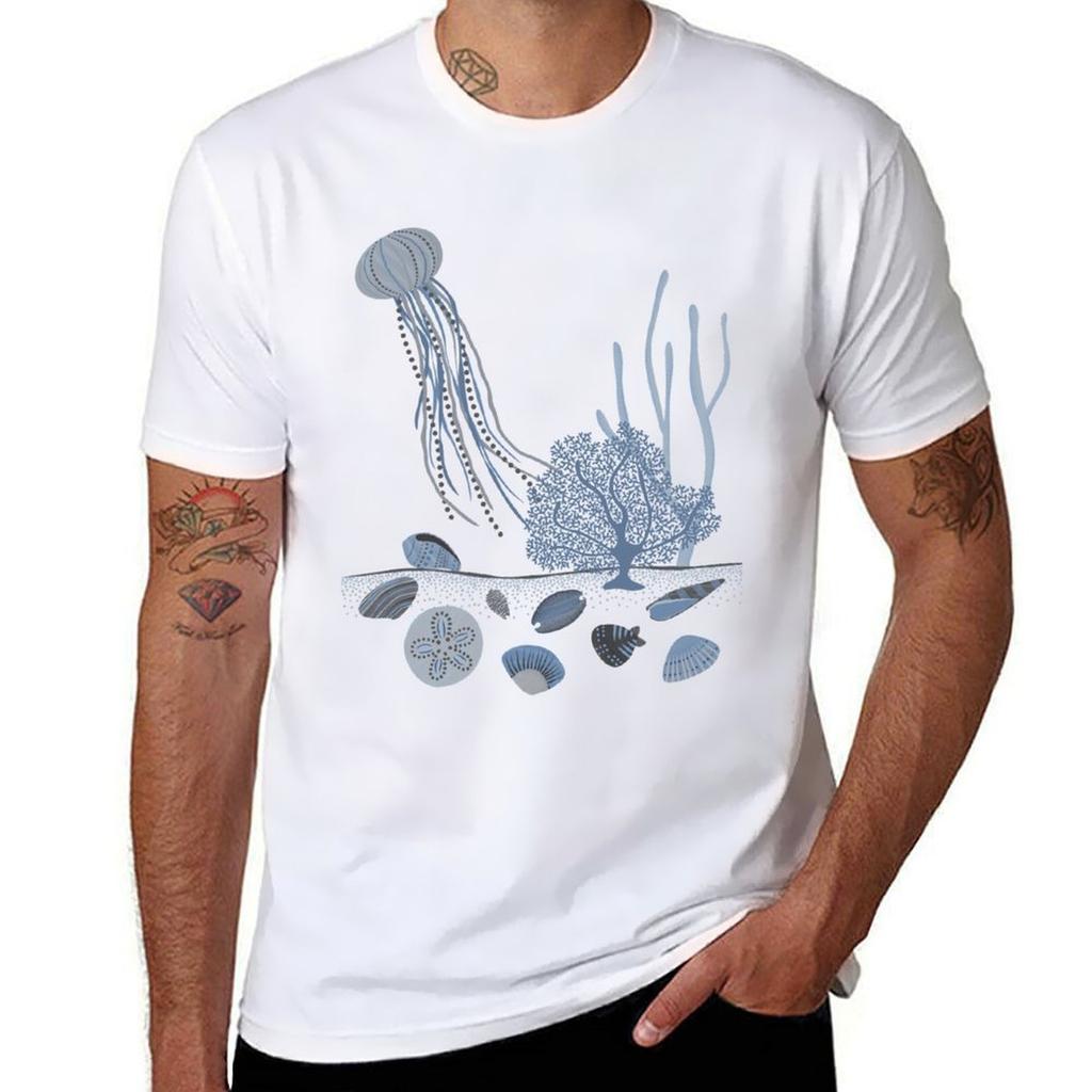Under The Sea Tshirt Casual Pattern Print Tee Shirt