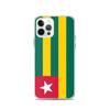 Coque iPhone - Drapeau Togo - iPhone 12 Pro - Souple - Multicolore - Verticale
