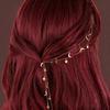 Moon Star Hair Accessory Tassel Hair Clip Vintage Braided Hair Chain  Girls
