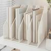File Organizer Rack 4-Compartment Desktop Document Open-Top for Office