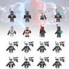 Diy Fun Abs Plastic Small Particle Block Figures For Kids Collectible Set