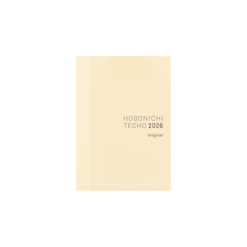 Планировщик Hobonichi Techo 2026 Original [Размер A6 / 1 страница в день / Январь / Начинается с понедельника]