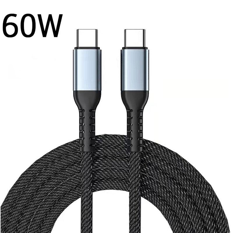 Xiaomi Кабель USB C — USB Type C PD 100 Вт 60 Вт Быстрая зарядка Кабель для передачи данных Для Huawei Samsung Xiaomi Macbook iPad Линия данных Type C — Type C