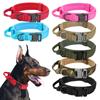 Military Tactical Dog Collar Nylon Dogs Collars Durable Pet Training Necklace Adjustable For Medium Large Dogs French Bulldog