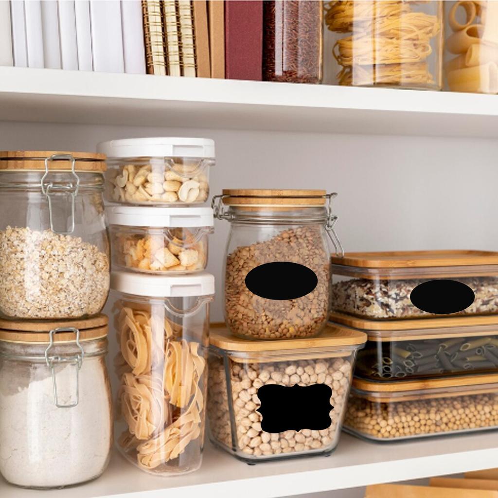 120 шт./рулон 3 вида съемных наклеек для школьной доски водонепроницаемые этикетки для школьной доски 1,4*2,2 дюйма для дома и кухни