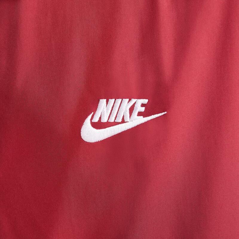 Nike Мужская куртка с воротником-стойкой и расстегивающейся пуговицей, тканая, в стиле Club Coach, мужские куртки FN3317-613