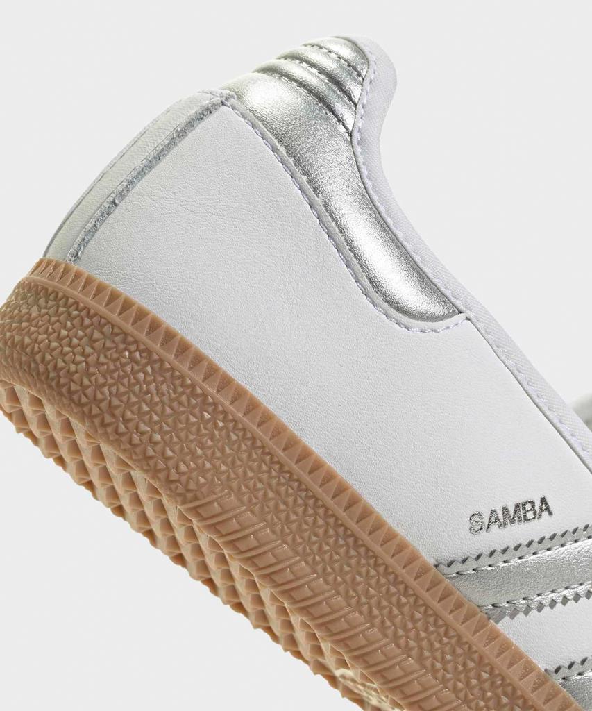 Adidas Samba Jane - White:Silver / Kj3785