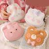Cute Warm Water Bag Hot Water Bottle Water Filling Teddy Velvet Small Portable Student Hand Warmer Mini Winter Hand Warmer