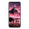 Розовый Закат Горы Чехол для Телефона для Google Pixel 10 9 8 7 6 9A 8A 7A 6A Pro Ударопрочный Мягкий ТПУ 9 Pro XL Защитный Чехол Capas Coque