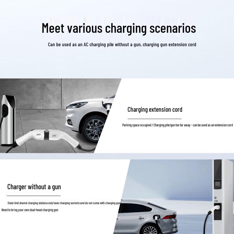 Kuqi 32A 7kW EV Charging Extension Cable
