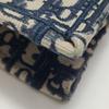 [Pre-Owned] Book Tote Hand-Embroidered Monogram Large Capacity Canvas Tote Bag - Excellent #LAKQIK