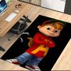 Alvin and the Chipmunks Printed Carpetrugfor Office Chair Living Room Bedroom Kitchen Room Decor Gifts