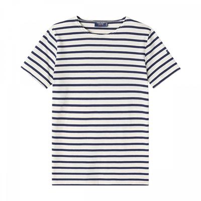 SainT James Детская футболка Modern sTripe 2068 Экрю Морской