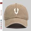 pc Fashion Minimalist Letter Print Baseball Cap Stylish Decorative Sun Hat for Travel Enthusiasts Trucker Papa Hat Comfortab
