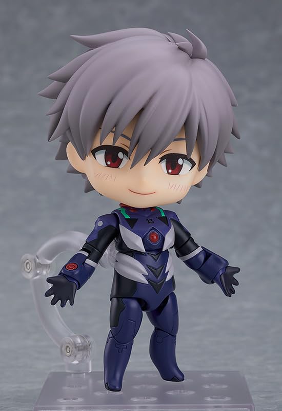 Nendoroid Новый Театральный Выпуск Каору Нагиса Плагсьют пластиковая фигурка Evangelion Версия. Немасштабированный предварительно окрашенный (переиздание)