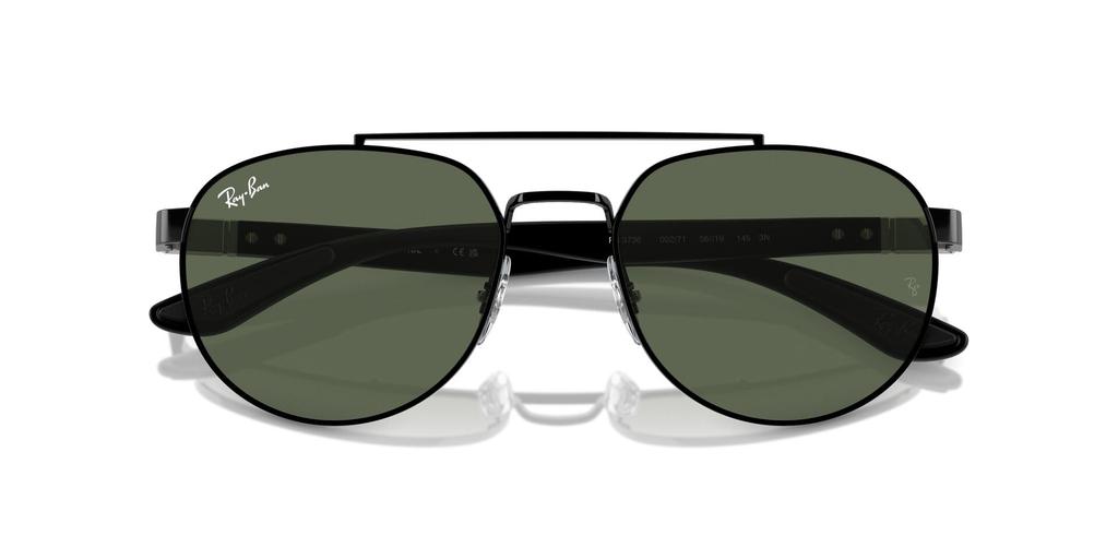 Солнцезащитные очки RB3736 ЧЕРНЫЕ 56 [Ray-Ban]