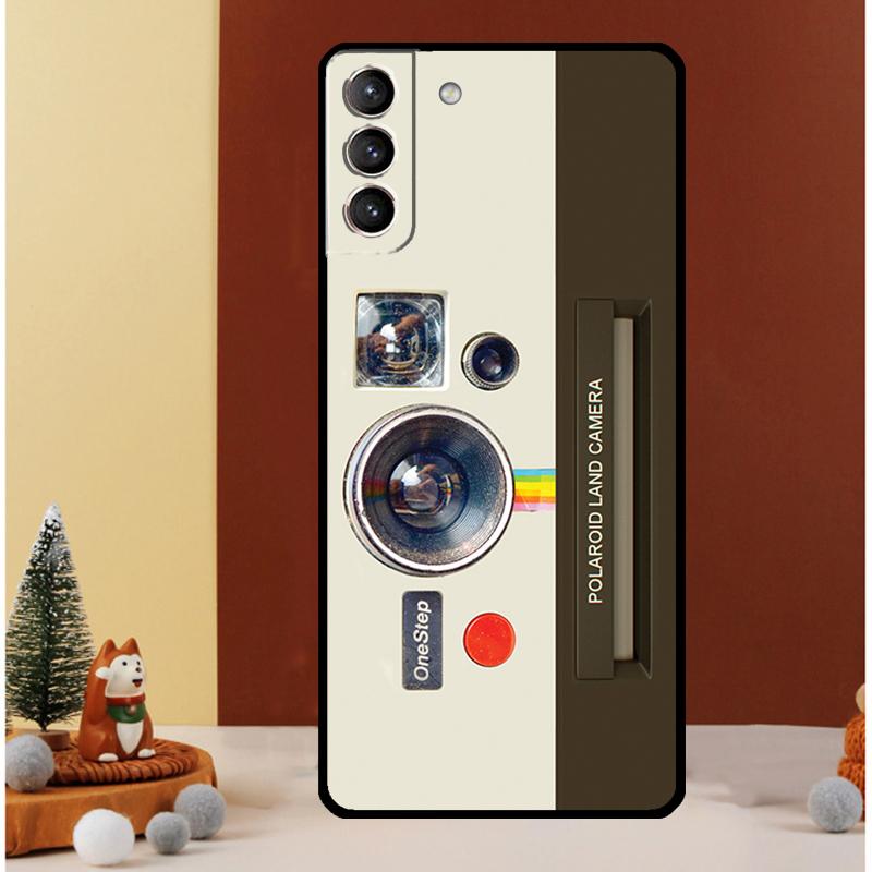 Ретро Чехол для Фотокамеры для Samsung Galaxy S24 Ultra S23 S22 S21 S20 FE Note 20 S8 S9 S10 Note 10 Plus
