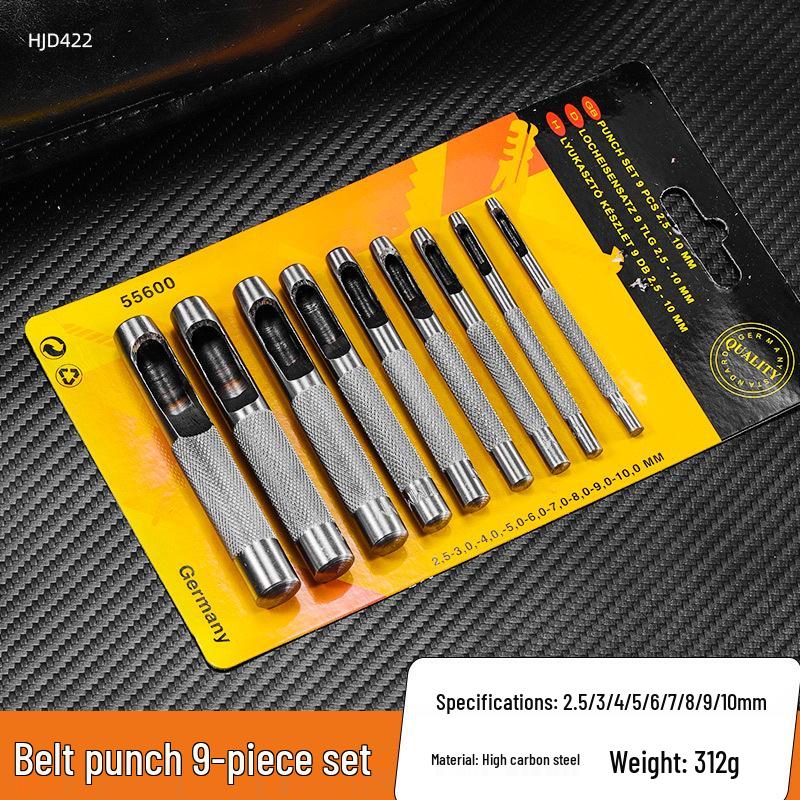 Прямой удар: Компактный ручной инструмент для пробивания отверстий из кожи и липы для ремней и ремешков для часов