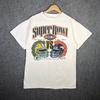 Vintage Super Bowl XXXII Shirt Mens Medium White 90s Packers Broncos NFL 1998