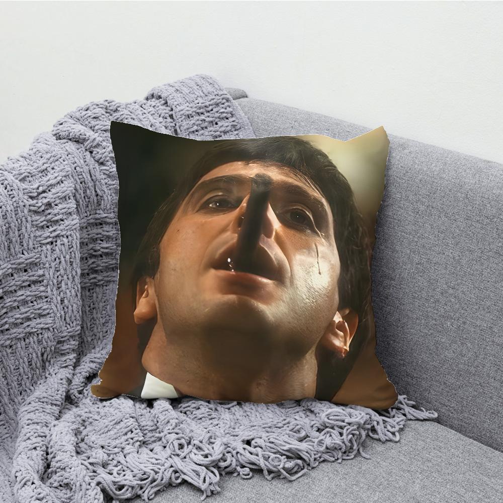 Film S-Scarface 1983 Pillow Case Soft Cushion Cases For Farmhouse Sofa Decor Home Decorations And Protector Pillow Case