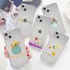 Чехол для Apple iPhone 14 13 Pro Max 11 12 Mini SE 7 8 Plus X XS XR 6 6S Прозрачный силиконовый чехол из ТПУ для телефона с рисунком «Маленький принц»