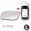 For Mercedes-Benz E-Class W211 S211 2006-2009 Left Right Door Side Wing Mirror Glass Heated Clear Rear View Rearview LH RH