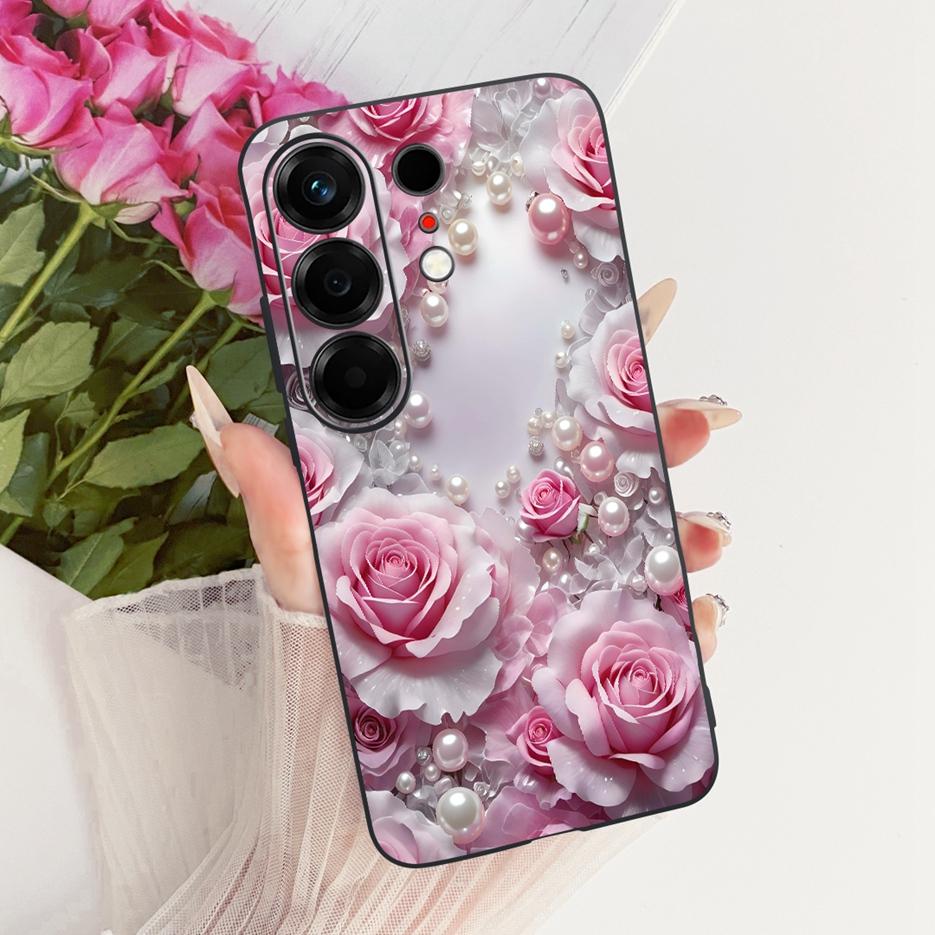 Чехол для Tecno Camon 50 4G CN5 Милый Лев Модный Расписной Чехол Мягкий ТПУ Чехол для Телефона Для Tecno Camon 50 Pro 4G CN5c Camon50 Fundas