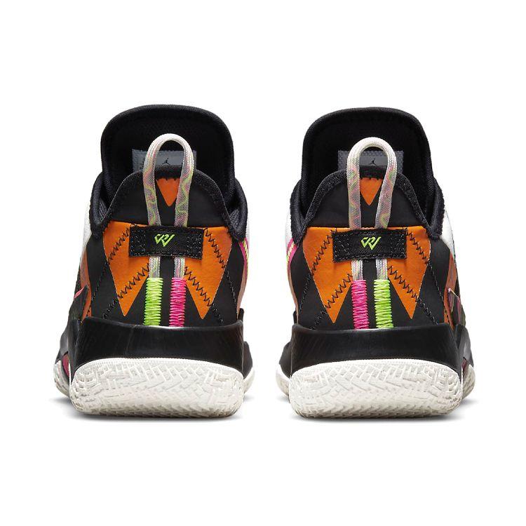 Jordan One Take 2 Fabric Westbrook 2 Simplified Cushioning Anti-Slip Wear-Resistant Low-Top Retro Basketball Shoes Men Sneaker CW2458-108