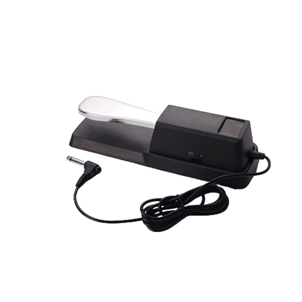 Anti-Slip Piano Sustain Pedal 2 Color Sound Delay Pedal Electric Piano Keyboard Electronic Organ