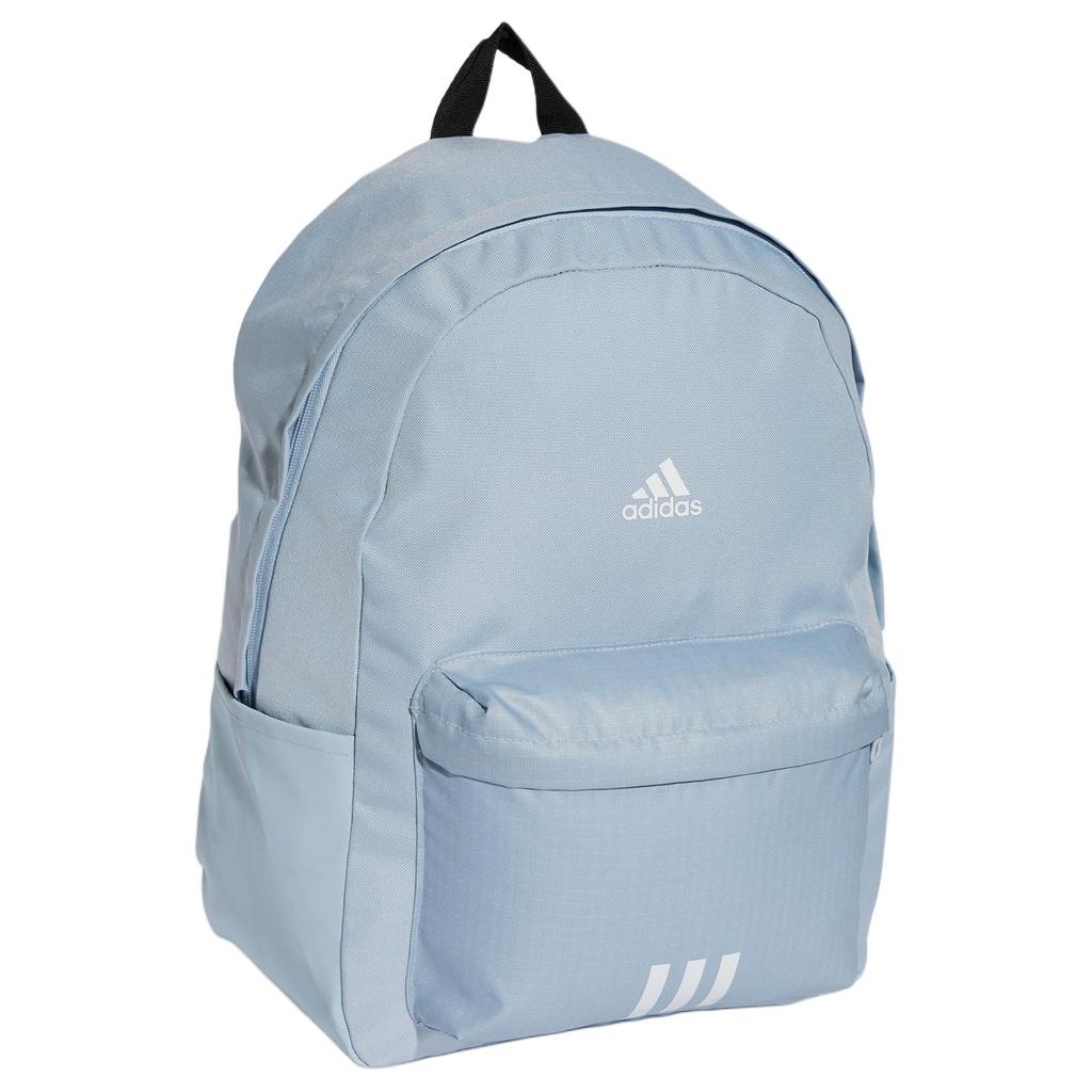 adidas Clsc Bos 3S Рюкзак Модный Большой Вместимости Переработанный Полиэстер Унисекс Рюкзак Светло-Голубой JF0675
