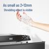 Deli GA581 5-Level Micro Cut Paper Shredder CN plug (adapter included)