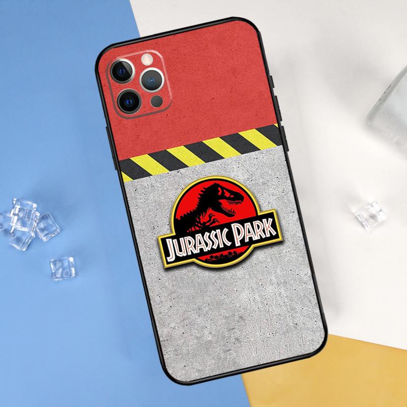 Dinosaur World Jurassic Park Case For iPhone 13 12 11 14 Pro Max Mini Cover For iPhone XR X XS Max 6 Plus Phone Case