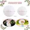 1Pcs Traditional White Wedding Supplies Dia 60/84cm Photography Prop  for Anniversary Wedding Party