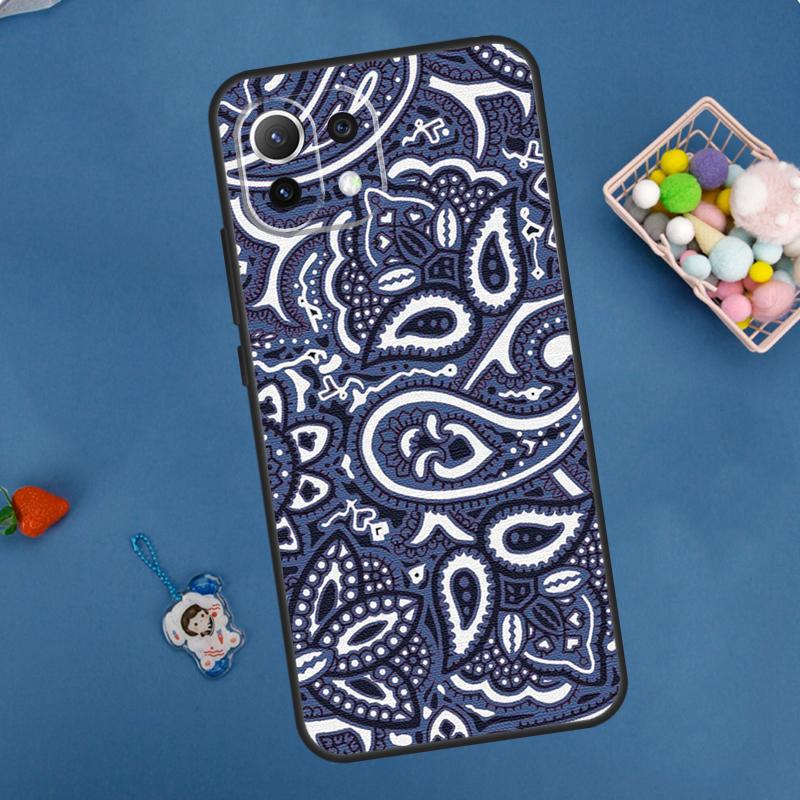 Bandana Seamless Pattern Case For Xiaomi 14 13 15 Ultra 11T 12T 13T 14T Pro POCO X7 Pro X3 X5 F5 F6 M6 X6 Pro Cover