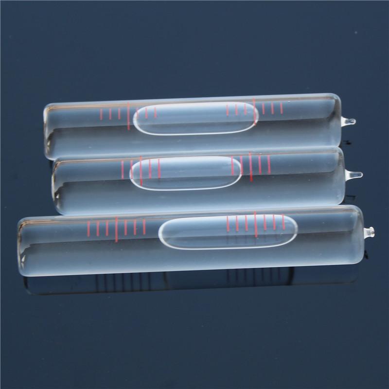 High-precision Glass Level Bubble Tubular Spirit Level Blister Beads Vials Diameter 13mm