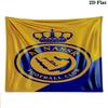 Al-Nassr FC Wall Tapestry Aesthetic Wall Hanging Printed Fabric Blanket Decorative Tapestries for Bedroom Living Room Home Decor