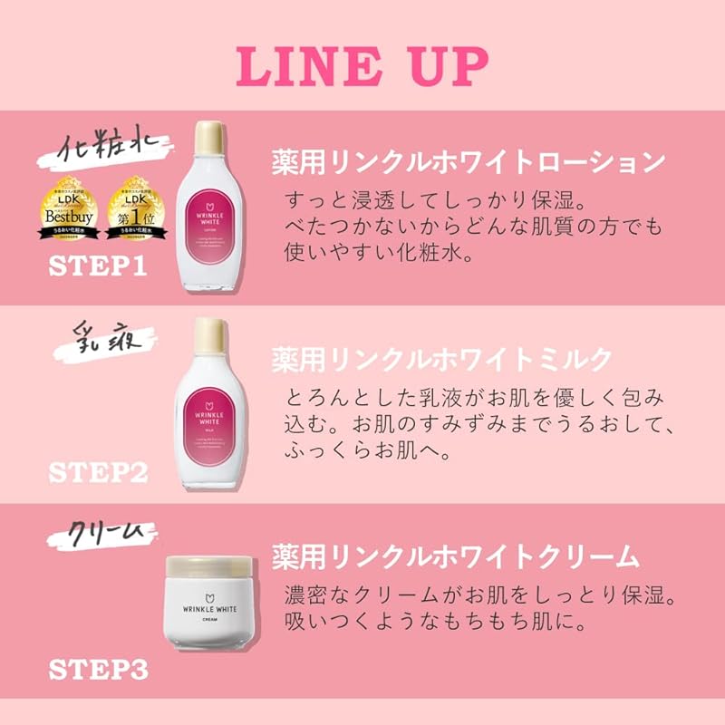 Wrinkle White Medicated Wrinkle White Cream [Quasi-drugs] Niacinamide