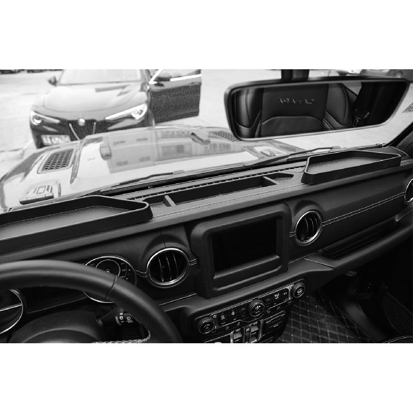 Ящик для хранения консоли приборной панели автомобиля, лоток-органайзер для Jeep Wrangler JL Gladiator JT 2018 2022, интерьер